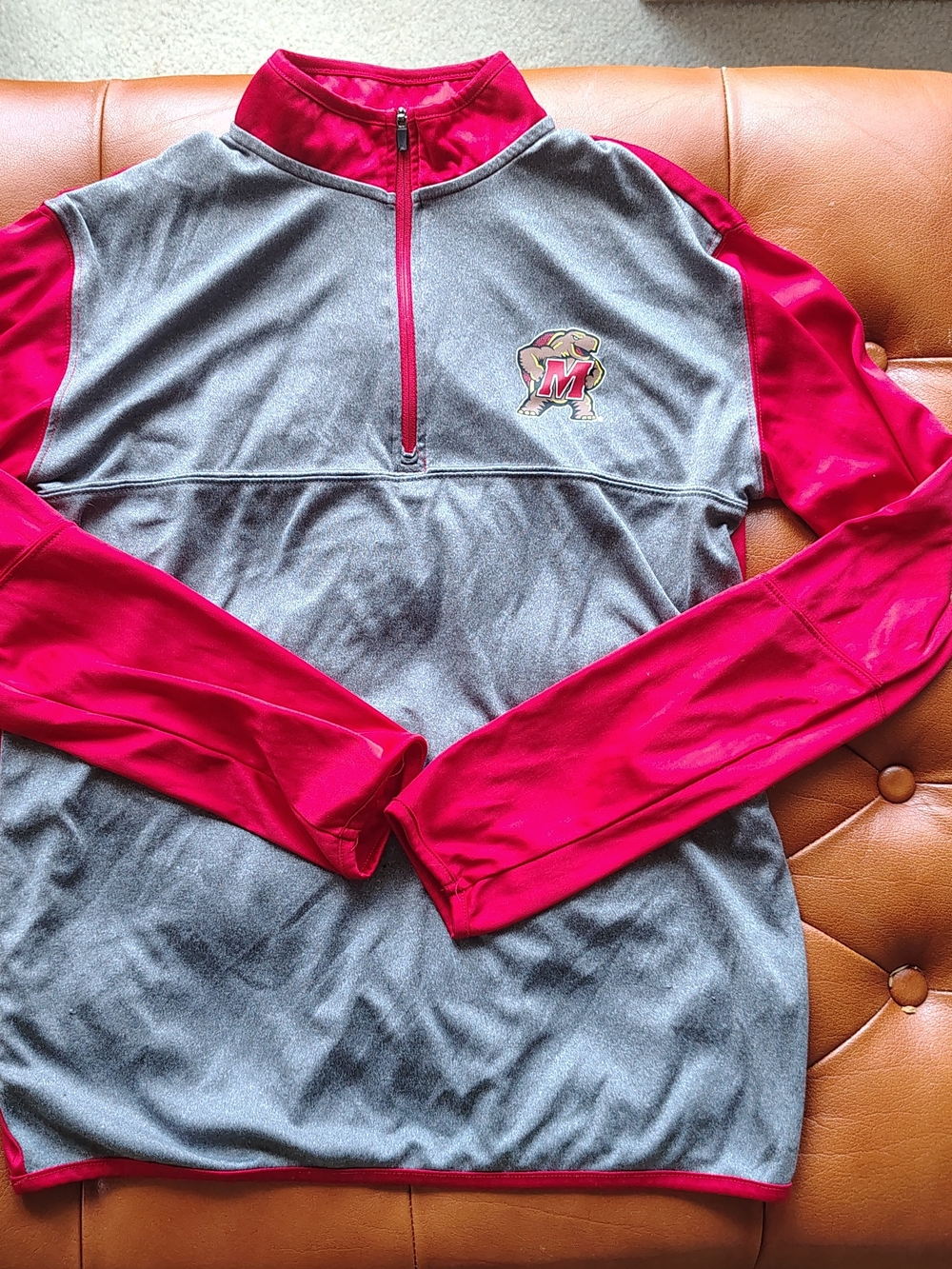 University Of Maryland College Park Men's Quarter-Zip Pullover